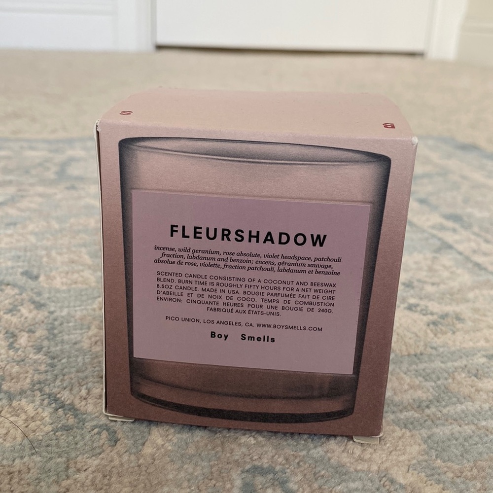 Boy Smells Fleurshadow candle 8.5oz